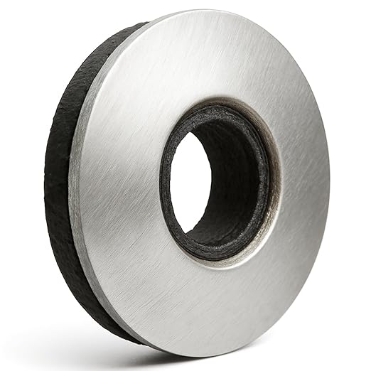 100 PCs #8 EPDM Bonded Sealing Washers, 304 Stainless Steel Backed Rubber Washers for Screws
