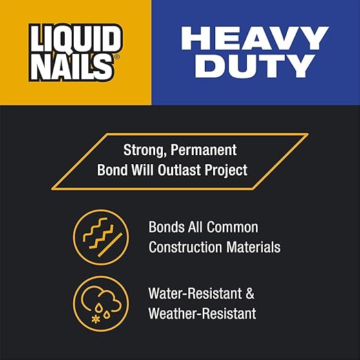 Liquid Nails Heavy Duty 28 oz. Tan Low VOC Construction Adhesive