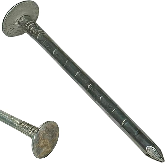 2”- ALUMINUM - Roofing Vinyl siding facia nails - 6d - Qty (1000)