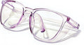 SQIMZAR Safety Glasses Goggles For Women Nurses Protective Eyewear,Anti Fog Safety Goggles