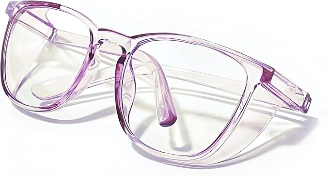 SQIMZAR Safety Glasses Goggles For Women Nurses Protective Eyewear,Anti Fog Safety Goggles