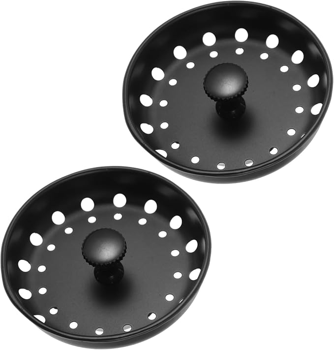 Hemobllo 8pcs Kitchen Sink Drain Strainer Metal Filter Stopper for Kitchen Sinks Easy to Install and Prevents Clogs from Food and Debris for Home Use
