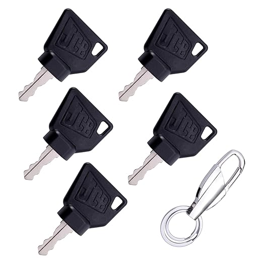 Ignition Keys for JCB Heavy Equipment 5 Packs