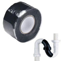 Black Seal Self-Fusing Silicone Repair Tape, Waterproof Pipe Sealing, Stretch-Resistant Tape Weatherproof Self Fusing Sealing Tape for Emergency Pipeline Repair/Cable Bandage/Tool Fixing