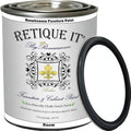 Renaissance Chalk Finish Paint - Snow 1 Pint (16oz) - Chalk Furniture & Cabinet Paint - Non Toxic, Eco-Friendly, Superior Coverage, Snow 01