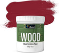 DWIL Matte Finish Furniture Paint - 16 Oz Wood Paint for Cabinets, Doors, Tables, and Dressers Refinishing - Water-Based, Non-Toxic & Odorless, Easy to Apply(Sweet Cherry Red)-Without Tools