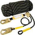 TRSMIMA Rope Harness Safety Lanyard：100ft Roofing Rope Fall Protection