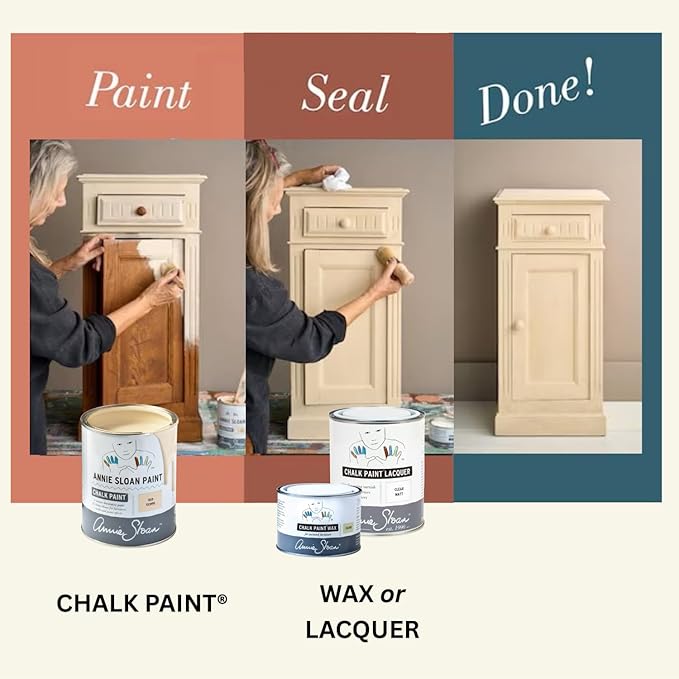 Annie Sloan Chalk Paint® Wax (500 mL, Clear) - Protective Furniture Wax for Paintwork | Seals, Softens & Enhances Hand-Painted Finishes
