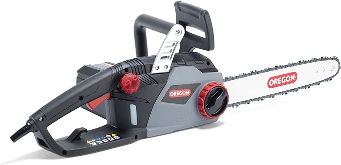 Oregon CS1400 15 Amp Electric Chainsaw, Powerful Corded Electric Saw with 16-Inch Guide Bar & ControlCut Saw Chain, Quiet & Low Kickback, 2-Year Warranty (603348)