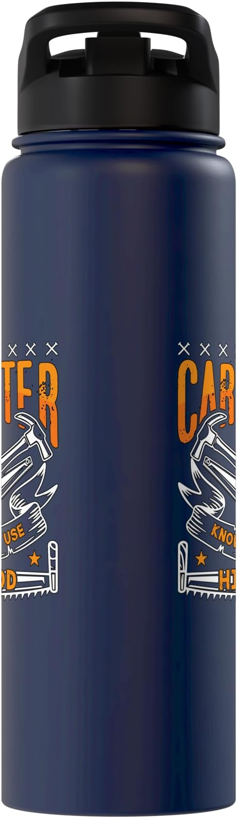 This Carpenter Knows How To Use Woodwork Carpentry Carpenter Stainless Steel Insulated Water Bottle