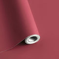 Safiyya 393"x17.7" Red Peel and Stick Wallpaper Rose Red Contact Paper Solid Color Wall Paper Decorative Waterproof Removable Wallpaper for Wall Vinyl Roll