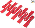 Bates- Plastic Putty Knife Set, 1.5 Inch, 10 Pack, Red, Flexible Paint Scraper Tool for Spackling, Spackle Tool, Plastic Putty Knife Scraper, Solvent Resistant