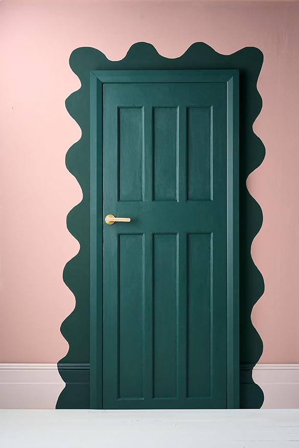 Annie Sloan Satin Paint (Knightsbridge Green, 25 Fl Oz/750 mL). Soft sheen for interior wood and metal. Self-leveling, all-in-one paint with no wax or lacquer required.