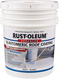 Rust-Oleum 750 Elastomeric Roof Coating, 5 Gallon, White