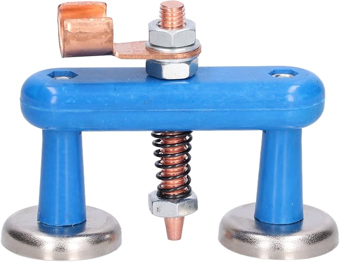 Welding Support Ground Clamp Tools, Magnetic Welding Support Clamp, Blue