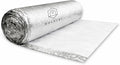 3-in-1 Acoustic Premium Floor Underlayment - 200 sqft Roll - 3mm Thick EPE with Silver Foil Vapor Barrier with Tape - Moisture Barrier, Thermal Insulation, Sound Insulation (Silver Protect)
