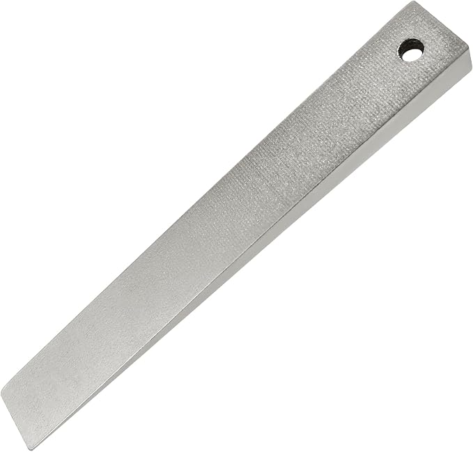 1/2" x 3/4" x 6" Flange Wedge, Zinc Plated Metal Flange Wedge Pipe Fitting Welding Tool, Strong Welding Wedge, Rust-Proof, Corrosion Resistant and Strong, Spreading Flanges Triangle Tool