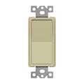 ENERLITES 4-Way Decorator Paddle Rocker Light Switch, Gloss Finish, Clamp Down Wiring, Grounding Screw, Residential Grade, 15A 120V/277V, UL Listed, 94150-I, Ivory