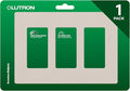 Lutron Claro 3 Gang Decorator/Rocker Wallplate, Satin, Taupe (1-Pack) | SC-3-TP