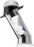 Solatube® 290 ISn 14-inch Tubular Skylight with Integrated Solar NightLight – 40-inch Reach for Kitchens & Living Rooms – Includes 2 x 20 Extension Tubes