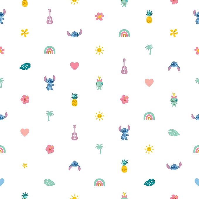 Disney Stitch Peel and Stick Wallpaper by RoomMates, RMWS1267