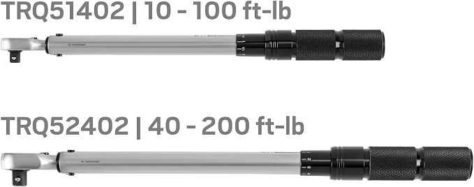 TEKTON 3/8, 1/2 Inch Drive Micrometer Torque Wrench Set, 2-Piece| TRQ95904