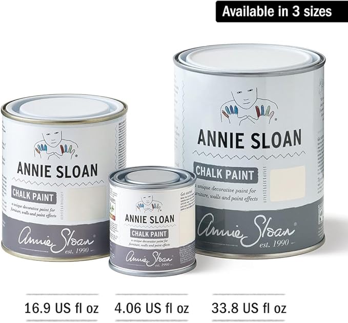 Annie Sloan Chalk Paint® (Athenian Black, 500 ml/16.9 Fl Oz) a unique decorative paint for furniture, cabinets and home décor with no sanding or priming
