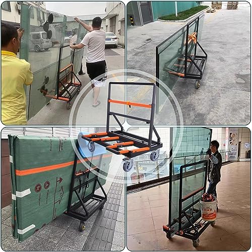 YANGTZE Folding Drywall Cart Heavy Duty,Drywall Dolly 2200 lbs