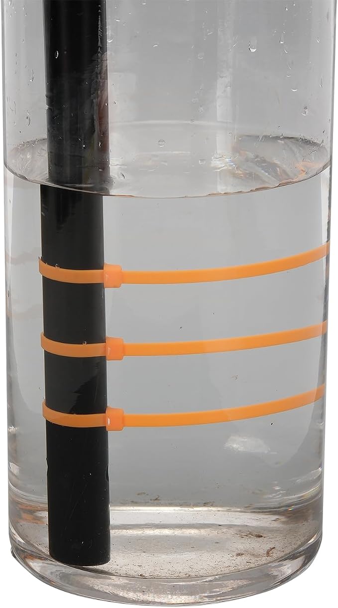 19" PP Zip Ties,Polypropylene Zip Tie, Orange Acid and Alkali Resistant Plastic Cable Tie used for Aquaculture,Floating Solar Panels,Marine Applications (Pack of 100)