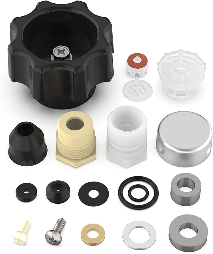 Wall Hydrant Complete Service Kit, Outdoor Faucet Repair Kit 500 400 Series Vacuum Breaker and Handle Replacement Part Outside Faucet Wall Hydrants Accessories