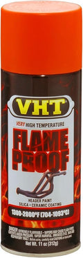 VHT SP114 Flameproof Coating Very High Heat Spray Paint – Orange Flat Finish – 11 oz Aerosol Can