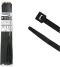 Kable Kontrol Cable Zip Ties, 28 Inch, 50 Pcs, HD 175lbs Test, Black | Nylon Plastic, UV-Resistant, Self Locking, UL Listed, Indoor & Outdoor Use