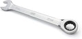 Jaeger 27 mm Combo Ratchet Wrench, 113-Tooth, Chrome Vanadium, Metric