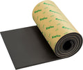Kaqiluo High Density Self-Adhesive Sound Insulation Acoustic Closed Cell Foam, 5.8 sqft x 0.4in Thick, 50+kg/m³ ,Sound Proof Padding, Fire/Water Resistant Acoustic Treatment Foam