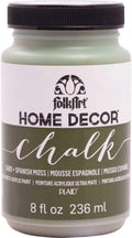 FolkArt Home Decor Chalk Furniture & Craft Acrylic Paint in Assorted Colors, 8 ounce, Spanish Moss