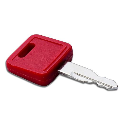 10Pcs H800 Ignition Key for John Deere Hitachi Kioti Excavator Case Dozer Fiat Tractors, AT194969 AT147803 4286465