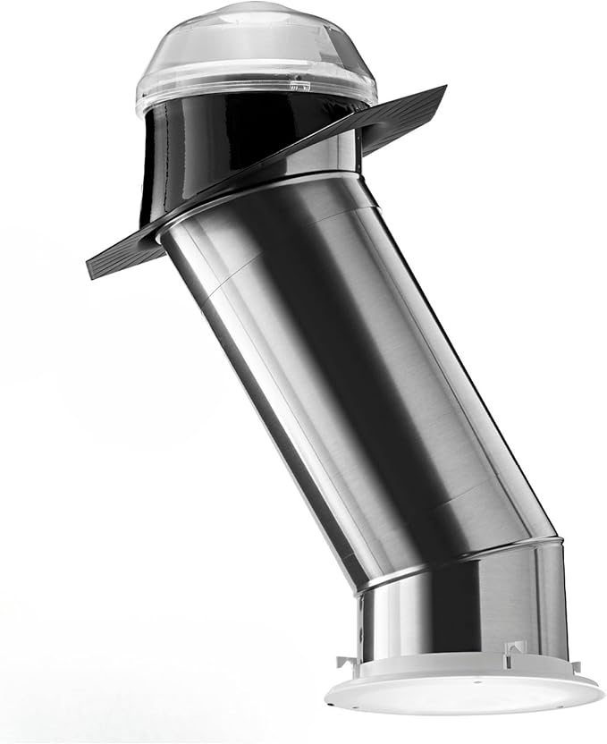 Solatube® 290 DS 14-inch Tubular Skylight Extension Kit – 40-inch Reach for High Ceilings & Deep Attics – High-Capacity Daylighting for Kitchens & Living Rooms – Includes 2 x 20" Tubes