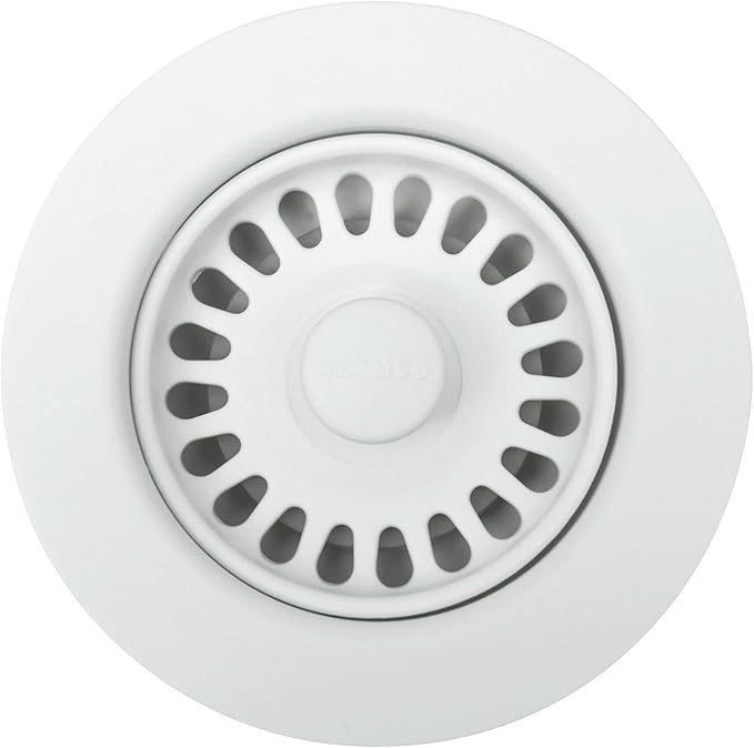 BLANCO, White 441091 SILGRANIT-Matched Kitchen Drain Basket Strainer, 3.5"