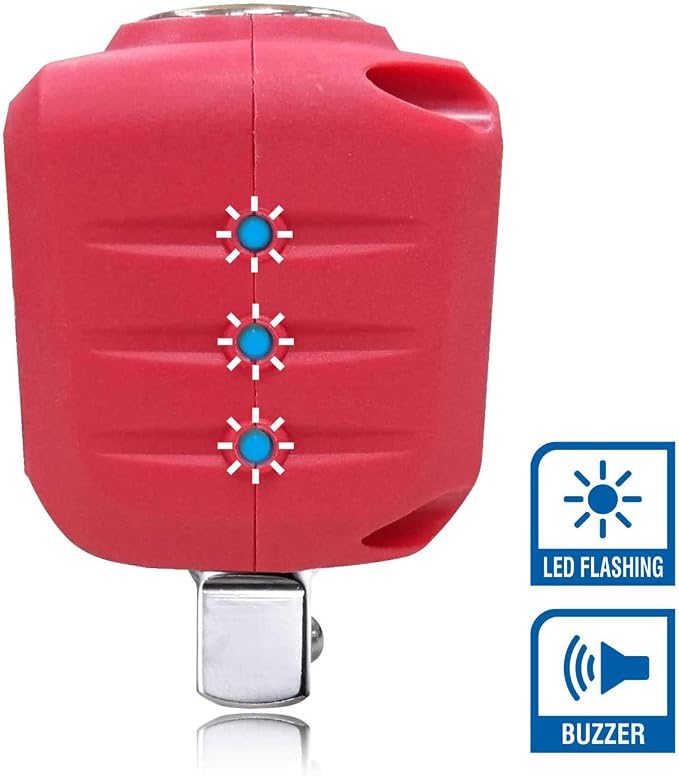 ACDelco 1/2” Digital Torque Adapter (25 to 250 ft-lbs) with Audible, LED Alert ARM602-4A