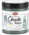 Viva Decor Chalk Paint (Misty Green) 8.45oz - Featuring a Chalky & Matte Finish, this paint is perfect for crafting Shabby Chic & Vintage looks on wood furniture and decor pieces