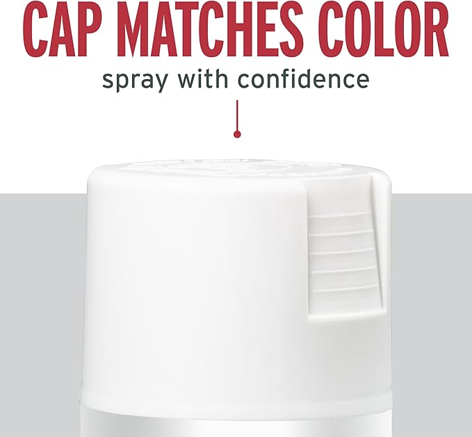 Rust-Oleum 7790830 Stops Rust Spray Paint, 12 oz, Flat White