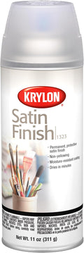 Krylon K01323000 Gallery Series Artist and Clear Coatings Aerosol, 11-Ounce, Satin Finish