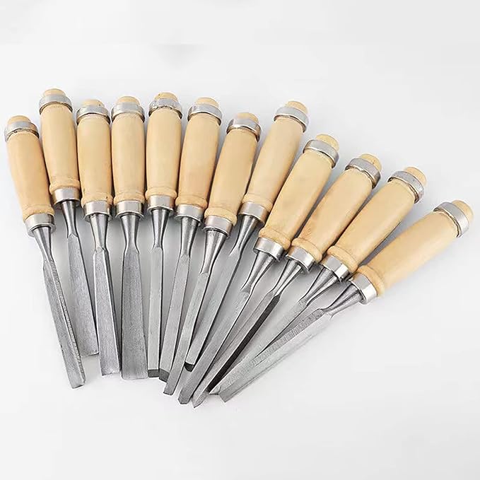 1pc - 6mm - Art Artist Chip Carpentry Chisel Sculpture Carpenter Carve Craft Woodcut Mortise Sculpte Woodwork Wood Woodcarve Gouge