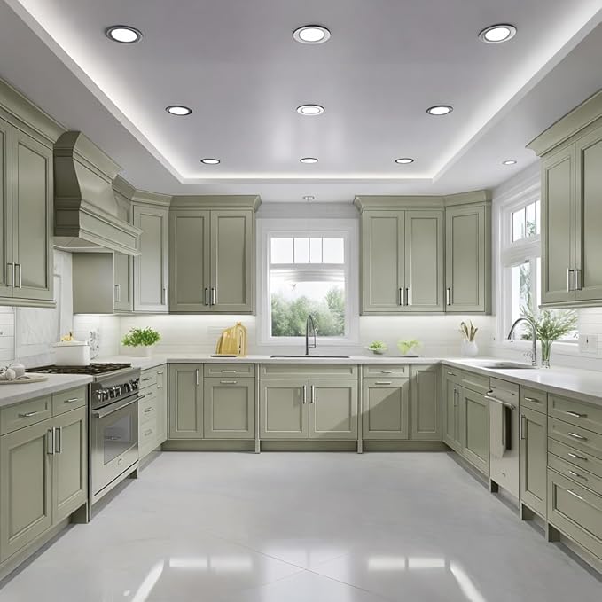 ALL-IN-ONE Paint by Heirloom Traditions, Simply Sage (Gray Green), 8oz Sample - Durable cabinet and furniture paint. Built in primer and top coat, no sanding needed. Includes our 30 featured color