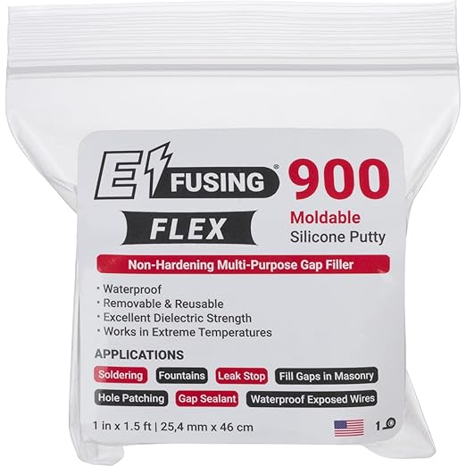 E/FUSING 900 FLEX Moldable Silicone Putty (Grey)