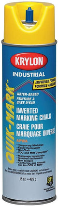 Quik-Mark Inverted Marking Chalk APWA Yellow