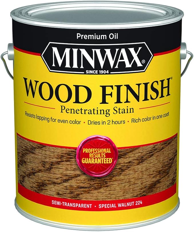 Minwax Wood Finish 71006000, Special Walnut Stain, Gallon