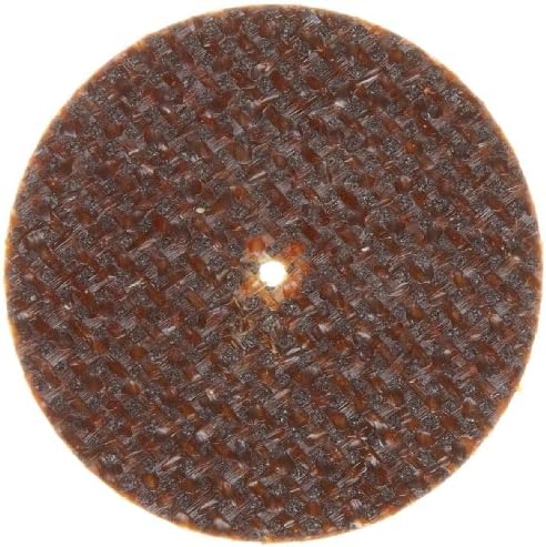 Norton Charger Small Diameter Reinforced Abrasive Cut-Off Wheel, Type 01 Flat, Aluminum Oxide, 1/16" Arbor, 1-1/2" Diameter, 0.035" Thickness, 60 Grit (Pack of 25)