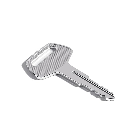 Heavy Equipment Ignition Key, 10 Pack 787 Komatsu Key, Replaces OEM Part TR261434 Fit Excavators, Dozers, Loaders and Backhoes