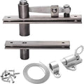 TamBee Hidden Bookcase Hinges Pivot Door Hinge with Lock Hidden Door Hinges for Secret Door 304 Stainless Steel with Spring Latch Lock and Cable